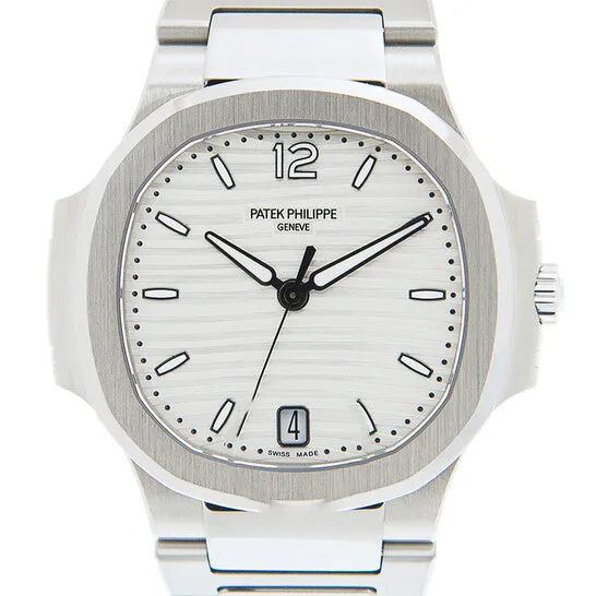 JMS always Watches Original Patek Philippe Nautilus Automatic White Dial Ladies Watch 71181A010 JMS always Watches Original Patek Philippe Nautilus Automatic White Dial Ladies Watch 71181A010