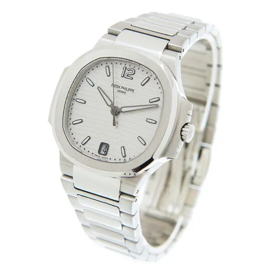 JMS always Watches Original Patek Philippe Nautilus Automatic White Dial Ladies Watch 71181A010 JMS always Watches Original Patek Philippe Nautilus Automatic White Dial Ladies Watch 71181A010