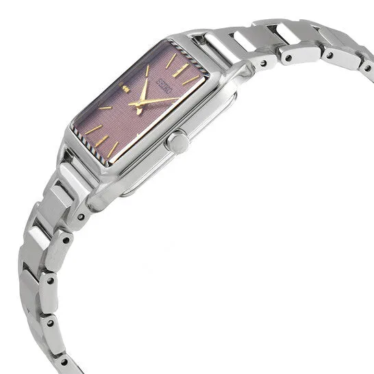 JMS always Watches Original Seiko Essentials Quartz Pink Dial Ladies Watch SWR077P1 JMS always Watches Original Seiko Essentials Quartz Pink Dial Ladies Watch SWR077P1