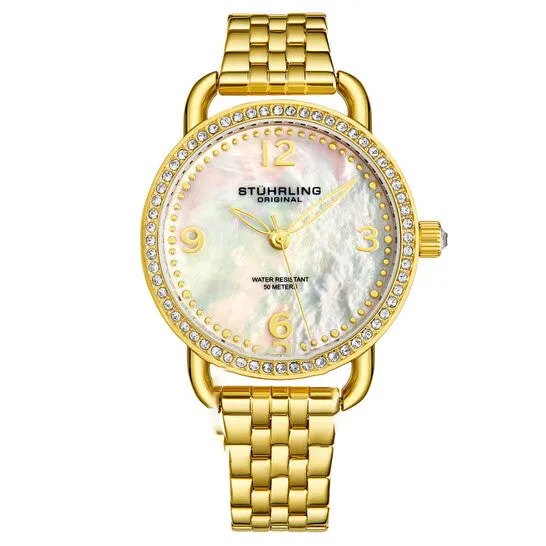 JMS always Watches Original Stuhrling Original Symphony Quartz Silver Dial Ladies Watch M16893