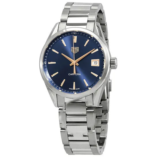 JMS always Watches Original Tag Heuer Carrera Quartz Blue Dial Ladies Watch WBK1312BA0652 JMS always Watches Original Tag Heuer Carrera Quartz Blue Dial Ladies Watch WBK1312BA0652