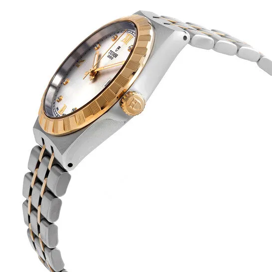 JMS always Watches Original Tudor Royal Automatic Diamond Silver Dial 38 mm Watch M285030002 JMS always Watches Original Tudor Royal Automatic Diamond Silver Dial 38 mm Watch M285030002