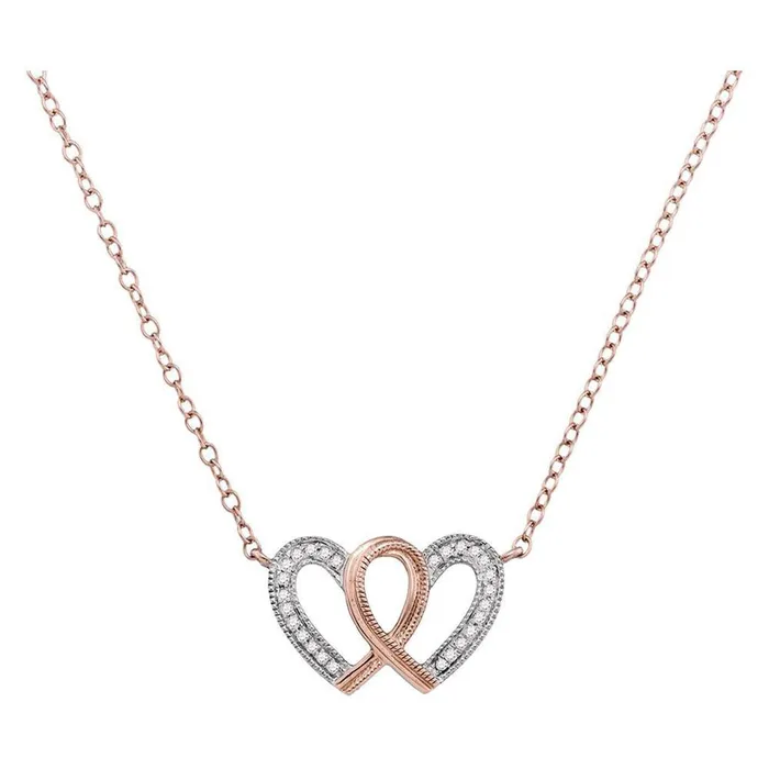 Necklaces gndatlanta 110CTWDiamond HEART NECKLACE