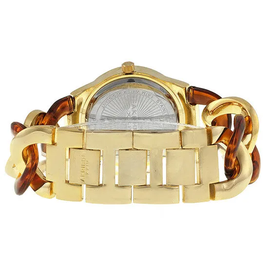 Original Akribos GMT MultiFunction Tortoise Resin and GoldTone Ladies Watch AK562YG JMS always Rings Original Akribos GMT MultiFunction Tortoise Resin and GoldTone Ladies Watch AK562YG JMS always Rings