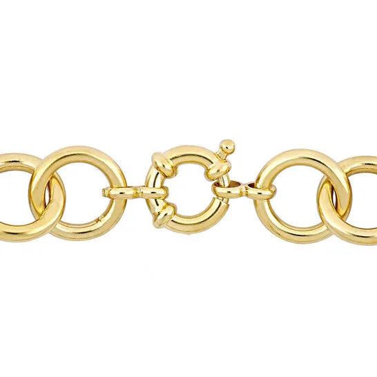 Original AMOUR 24 Inch Fancy Link Necklace In Yellow Plated Sterling Silver JMS always Necklaces Original AMOUR 24 Inch Fancy Link Necklace In Yellow Plated Sterling Silver JMS always Necklaces