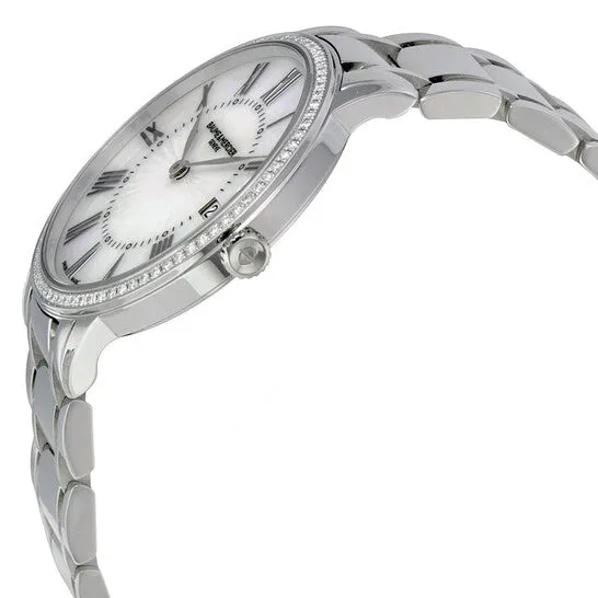 Original Baume and Mercier Mother of Pearl Dial Diamond Ladies Watch MOA10227 JMS always Watches Original Baume and Mercier Mother of Pearl Dial Diamond Ladies Watch MOA10227 JMS always Watches