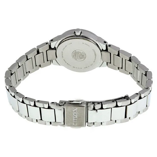 Original Citizen Silhouette EcoDrive Mother of Pearl Dial Ladies Watch EW167059D JMS always Watches