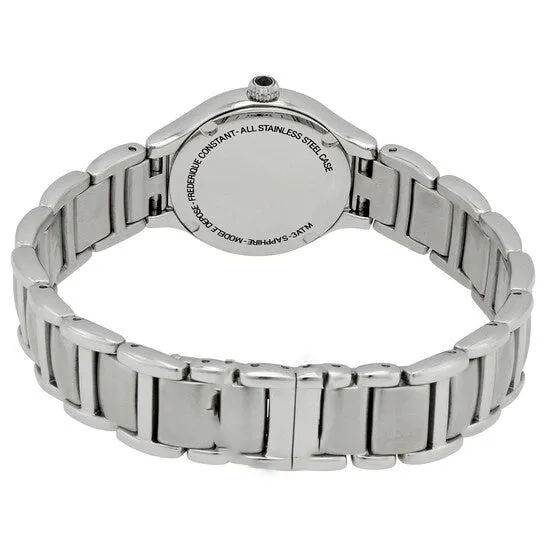 Original Frederique Constant Classics Delight Blue Diamond Dial Ladies Watch FC200BHD1ER6B JMS always Watches