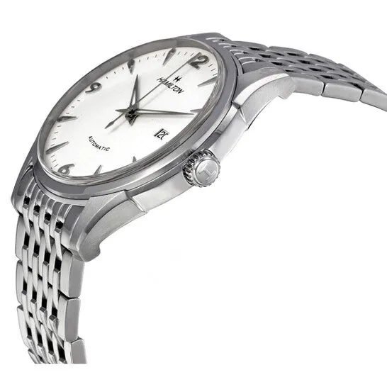 Original Hamilton Timeless Classic Thinomatic Silver Dial Stainless Steel Mens Watch H387 JMS always Bracelets