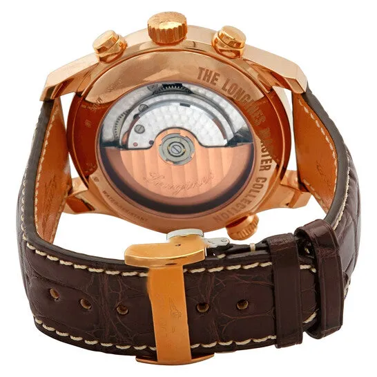 Original Longines Master 18kt Rose Gold Automatic Guilloche Silver Dial Mens Watch L27168783 JMS always Earrings Original Longines Master 18kt Rose Gold Automatic Guilloche Silver Dial Mens Watch L27168783 JMS always Earrings