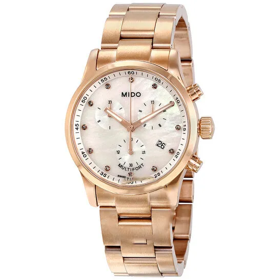 Original Mido Multifort Mother of Pearl Dial Ladies Watch M0052173311600 JMS always Watches Original Mido Multifort Mother of Pearl Dial Ladies Watch M0052173311600 JMS always Watches