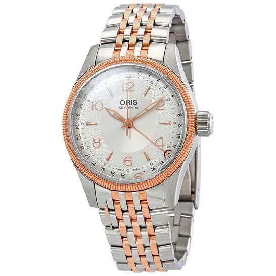 Original Oris Big Crown Pointer Date Automatic Mens Two Tone Watch 01 754 7679 433107 8 20 32 JMS always Rings Original Oris Big Crown Pointer Date Automatic Mens Two Tone Watch 01 754 7679 433107 8 20 32 JMS always Rings