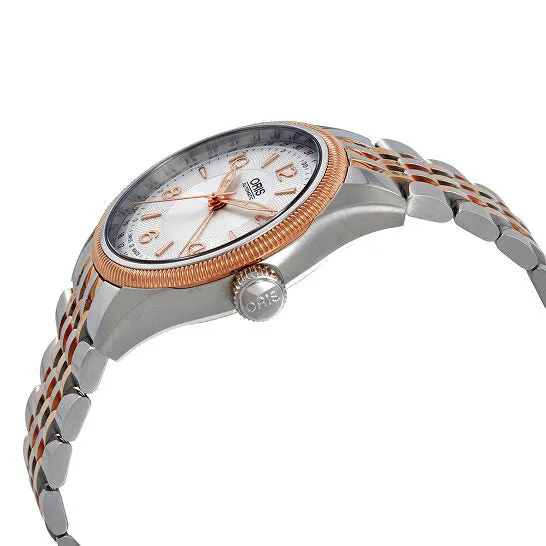 Original Oris Big Crown Pointer Date Automatic Mens Two Tone Watch 01 754 7679 433107 8 20 32 JMS always Rings Original Oris Big Crown Pointer Date Automatic Mens Two Tone Watch 01 754 7679 433107 8 20 32 JMS always Rings
