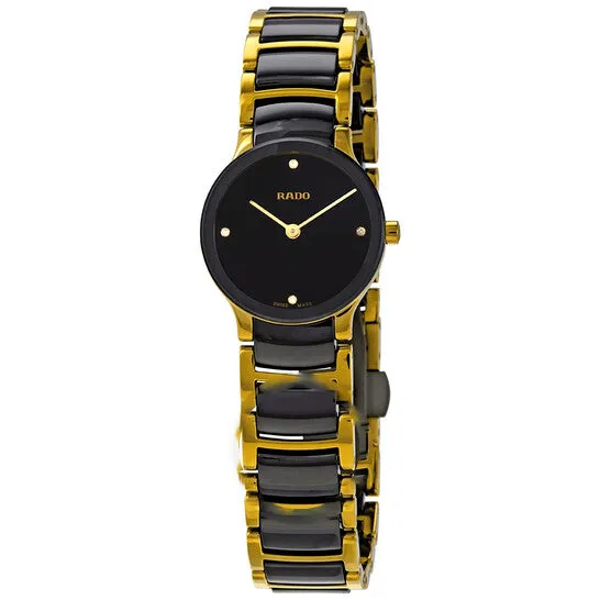 Original Rado Centrix Black Diamond Dial Ladies Watch R30189712 JMS always Watches Original Rado Centrix Black Diamond Dial Ladies Watch R30189712 JMS always Watches