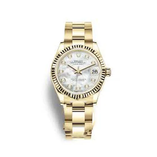 Original Rolex Datejust 31 Mother of Pearl Diamond Dial Ladies 18kt Yellow Gold Oyster Watch 278278MDO JMS always Watches Original Rolex Datejust 31 Mother of Pearl Diamond Dial Ladies 18kt Yellow Gold Oyster Watch 278278MDO JMS always Watches