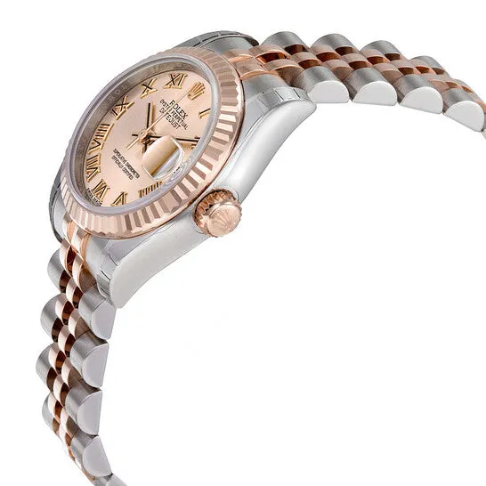 Original Rolex Lady Datejust 26 Pink Dial Stainless Steel and 18K Everose Gold Jubilee Bracelet Automatic Watch 179171PRJ JMS always Bracelets