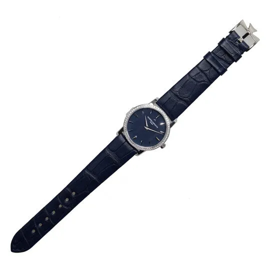 Original Vacheron Constantin Traditionnelle Blue Dial Diamond Ladies Watch 25558000G9758 JMS always Watches Original Vacheron Constantin Traditionnelle Blue Dial Diamond Ladies Watch 25558000G9758 JMS always Watches