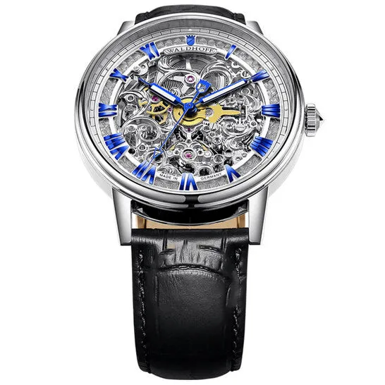 Original Waldhoff Brandenburg Diamond Silver Automatic Silver Dial Mens Watch MW11A JMS always Rings Original Waldhoff Brandenburg Diamond Silver Automatic Silver Dial Mens Watch MW11A JMS always Rings