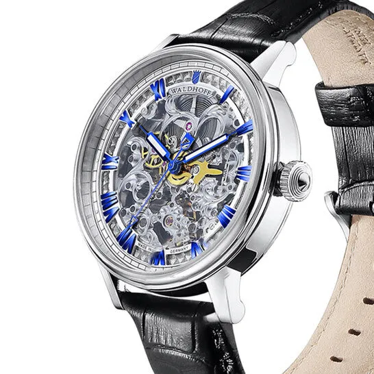 Original Waldhoff Brandenburg Diamond Silver Automatic Silver Dial Mens Watch MW11A JMS always Rings Original Waldhoff Brandenburg Diamond Silver Automatic Silver Dial Mens Watch MW11A JMS always Rings