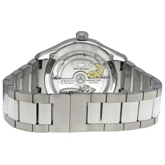 Original Zenith El Primero Espada Black Dial Stainless Steel Mens Watch 032170465021M2170 JMS always Bracelets