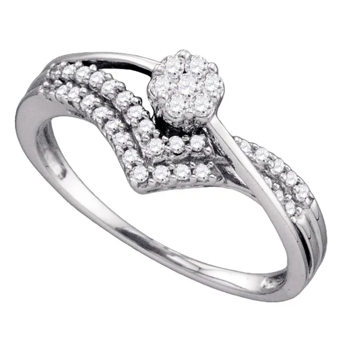 Rings 13CTDiamond FLOWER FASHION RING gndatlanta
