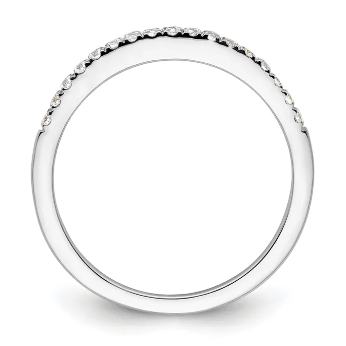 Rings 14k White Gold 16 Ct Lab Grown Diamond VSSI G Wedding Band Ring Goldia