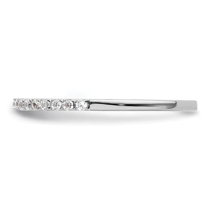 Rings 14k White Gold 16 Ct Lab Grown Diamond VSSI G Wedding Band Ring Goldia
