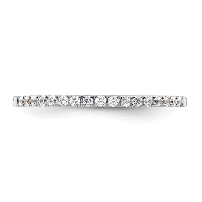 Rings 14k White Gold 16 Ct Lab Grown Diamond VSSI G Wedding Band Ring Goldia