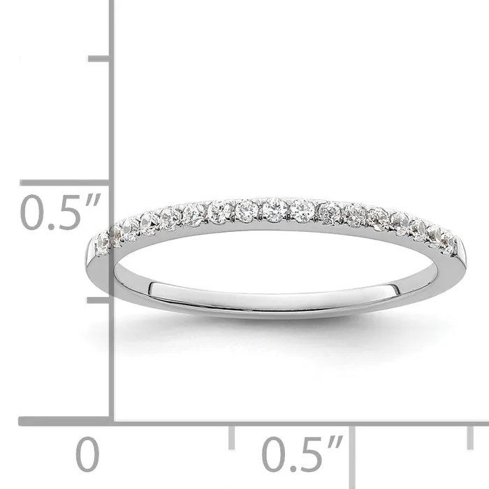 Rings 14k White Gold 16 Ct Lab Grown Diamond VSSI G Wedding Band Ring Goldia