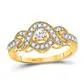 Rings gndatlanta 10k Yellow Gold 12CTWDiamond 15CTCRD BRIDAL RING