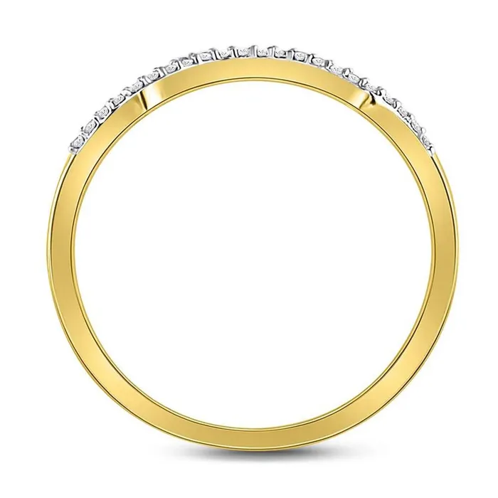 Rings gndatlanta 14k Yellow Gold Princess Diamond Bridal Wedding Ring Set 13 Cttw