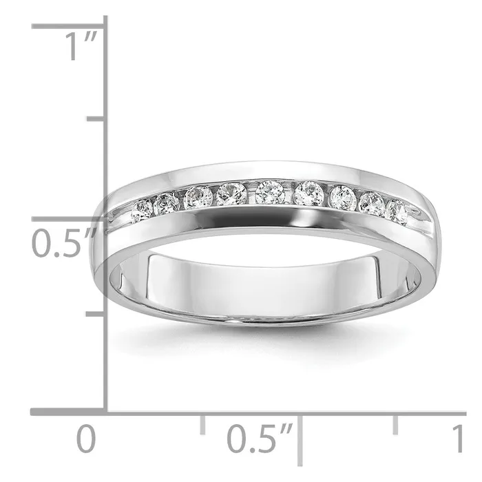 Rings Goldia 14k White Gold Mens 14 carat Diamond Complete Ring