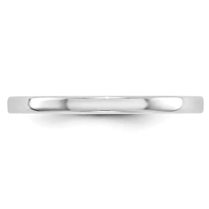 Rings Goldia Solid 10K White Gold 2mm Light Weight Flat MensWomens Wedding Band Ring Size 75 Rings Goldia Solid 10K White Gold 2mm Light Weight Flat MensWomens Wedding Band Ring Size 75