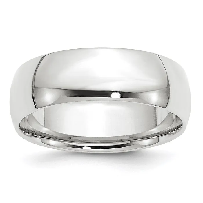 Rings Goldia Solid 10K White Gold 7mm Light Weight Comfort Fit MensWomens Wedding Band Ring Size 115 Rings Goldia Solid 10K White Gold 7mm Light Weight Comfort Fit MensWomens Wedding Band Ring Size 115