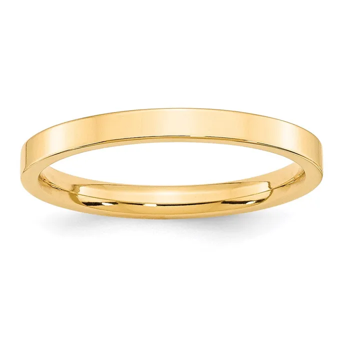 Rings Goldia Solid 10K Yellow Gold 25mm Standard Flat Comfort Fit MensWomens Wedding Band Ring Size 5 Rings Goldia Solid 10K Yellow Gold 25mm Standard Flat Comfort Fit MensWomens Wedding Band Ring Size 5