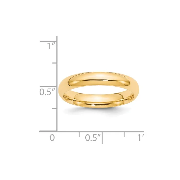 Rings Goldia Solid 10K Yellow Gold 4mm Comfort Fit MensWomens Wedding Band Ring Size 12 Rings Goldia Solid 10K Yellow Gold 4mm Comfort Fit MensWomens Wedding Band Ring Size 12