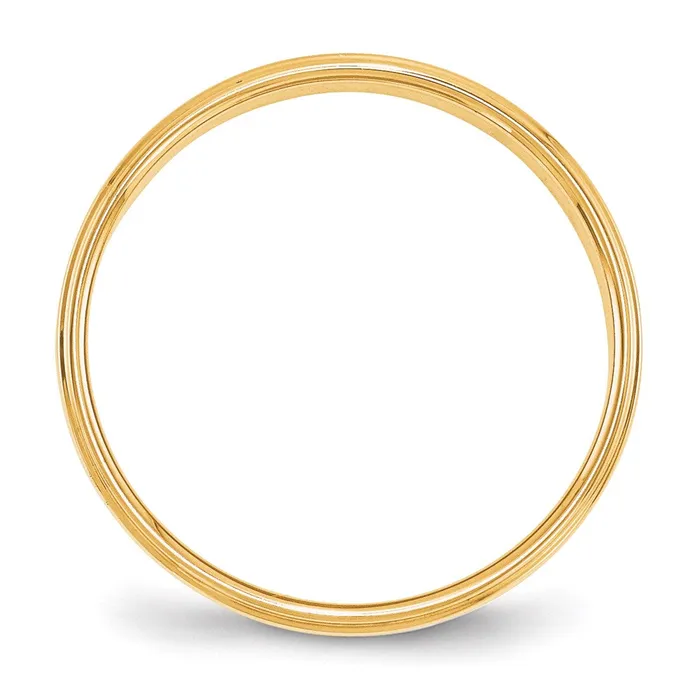 Rings Goldia Solid 10K Yellow Gold 4mm Flat with Step Edge MensWomens Wedding Band Ring Size 13 Rings Goldia Solid 10K Yellow Gold 4mm Flat with Step Edge MensWomens Wedding Band Ring Size 13