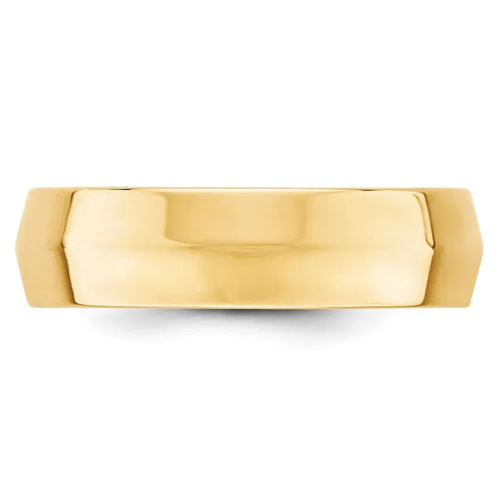 Rings Goldia Solid 10K Yellow Gold 6mm Knife Edge Comfort Fit MensWomens Wedding Band Ring Size 45 Rings Goldia Solid 10K Yellow Gold 6mm Knife Edge Comfort Fit MensWomens Wedding Band Ring Size 45