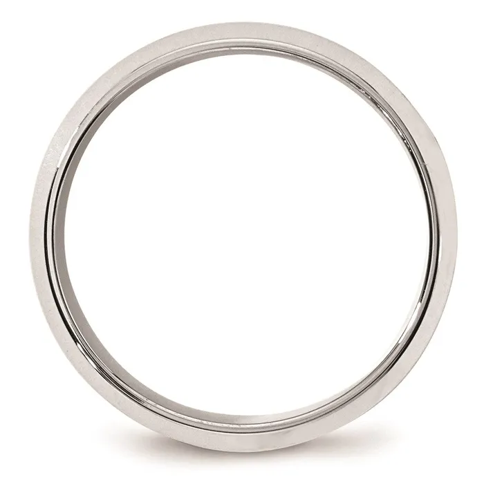 Rings Solid 14K White Gold 8mm Bevel Edge Comfort Fit MensWomens Wedding Band Ring Size 65 Goldia Rings Solid 14K White Gold 8mm Bevel Edge Comfort Fit MensWomens Wedding Band Ring Size 65 Goldia