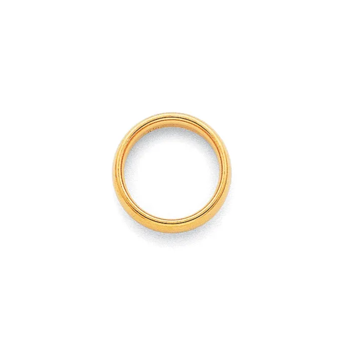Rings Solid 14K Yellow Gold 3mm Comfort Fit MensWomens Wedding Band Ring Size 9 Goldia Rings Solid 14K Yellow Gold 3mm Comfort Fit MensWomens Wedding Band Ring Size 9 Goldia
