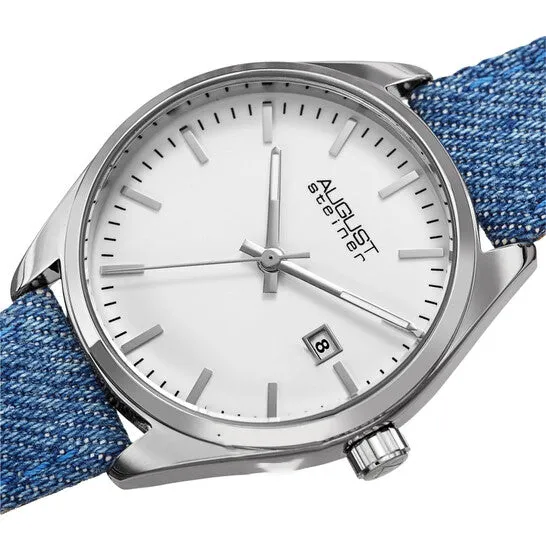 Watches JMS always Original August Steiner Quartz White Dial Ladies Watch AS8266SS Watches JMS always Original August Steiner Quartz White Dial Ladies Watch AS8266SS