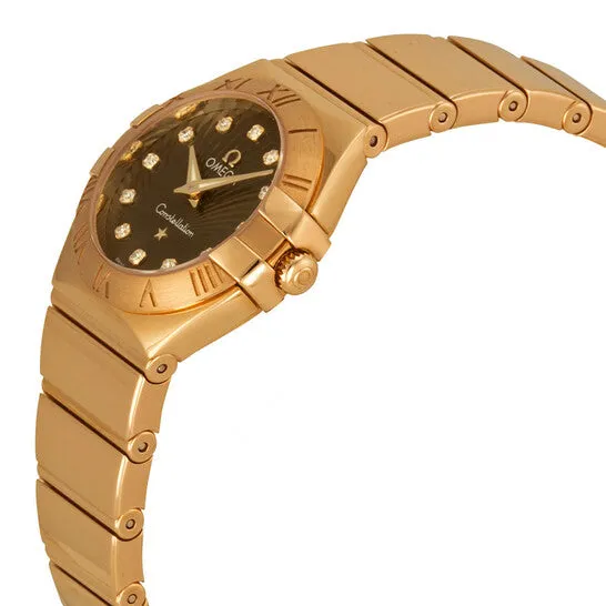 Watches JMS always Original Omega Constellation 2009 Brown Dial 18kt Rose Gold Ladies Watch 12350246063002 Watches JMS always Original Omega Constellation 2009 Brown Dial 18kt Rose Gold Ladies Watch 12350246063002
