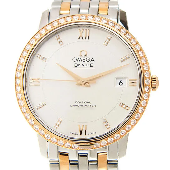 Watches JMS always Original Omega De Ville Prestige Silver Dial Diamond Automatic Ladies Watch 42425372052001 Watches JMS always Original Omega De Ville Prestige Silver Dial Diamond Automatic Ladies Watch 42425372052001