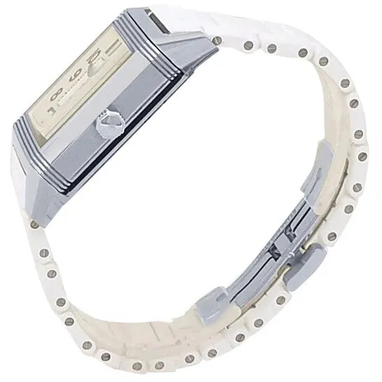 Watches JMS always Original Preowned Jaeger LeCoultre Reverso Squadra Classic White Dial Ladies Watch Q7068720 Watches JMS always Original Preowned Jaeger LeCoultre Reverso Squadra Classic White Dial Ladies Watch Q7068720