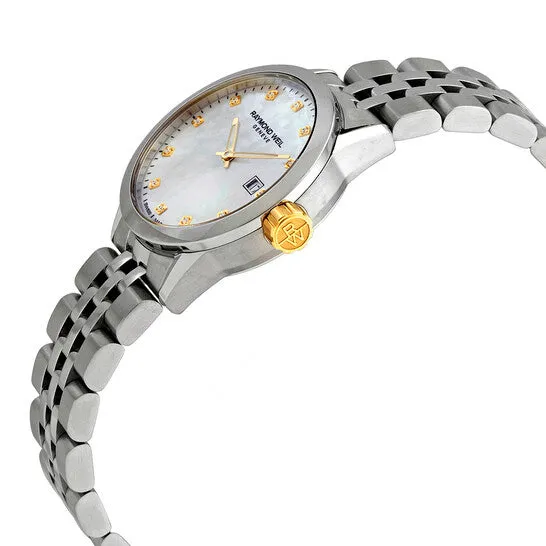 Watches JMS always Original Raymond Weil Freelancer Quartz Diamond Ladies Watch 5660STG97081