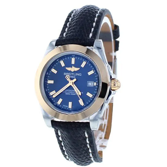 Watches Original Breitling Galactic 32 Sleek Quartz Chronometer Blue Dial Ladies Watch C7133012C952123Z JMS always