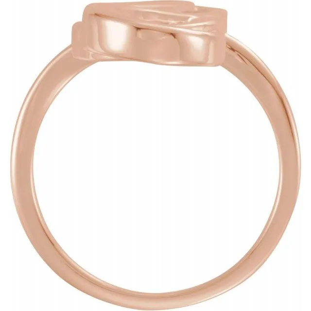 14K Rose Freeform Ring TreasureFineJewelers Rings