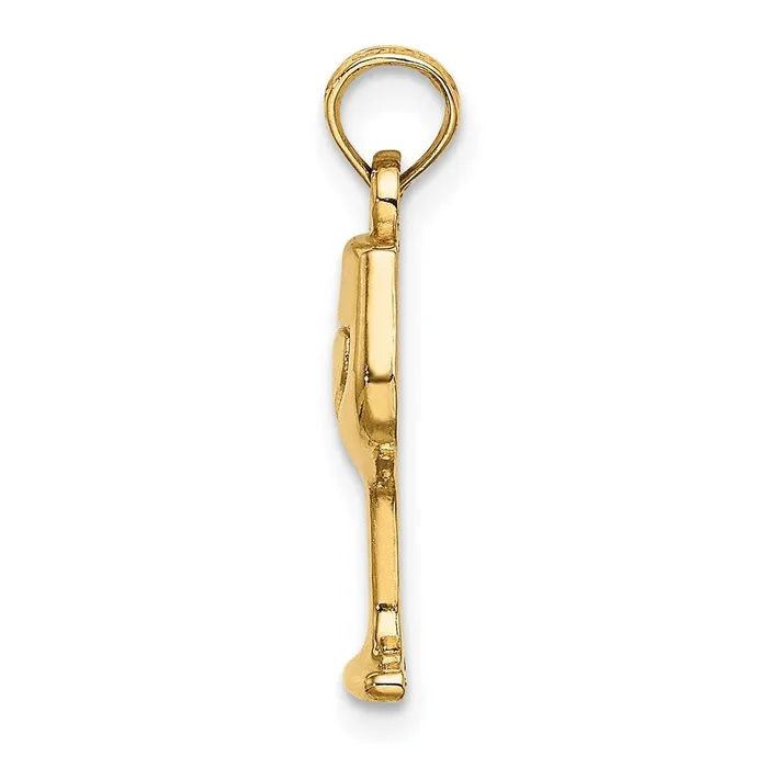14K Wine Glass Charm TreasureFineJewelers Charm Necklaces