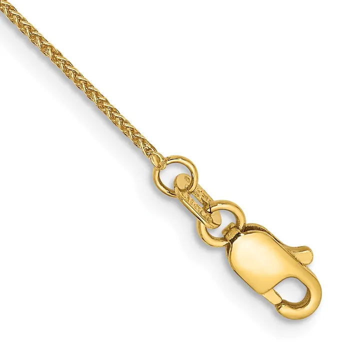 Bracelets 14K 6 inch 85mm Spiga with Lobster Clasp Bracelet TreasureFineJewelers