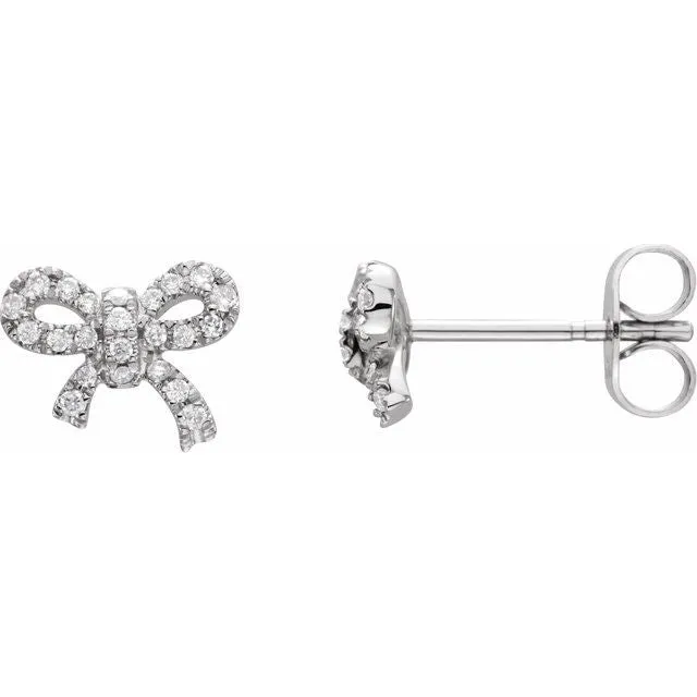 Earrings 14K White 15 CTW Diamond Earrings TreasureFineJewelers